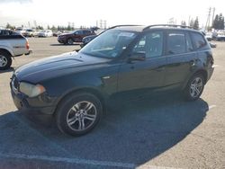 Salvage cars for sale from Copart Rancho Cucamonga, CA: 2005 BMW X3 3.0I