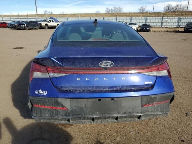 2024 Hyundai Elantra Blue