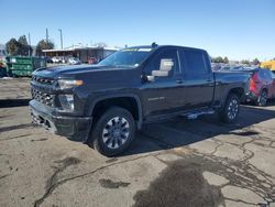 Salvage cars for sale at Denver, CO auction: 2021 Chevrolet Silverado K2500 Custom