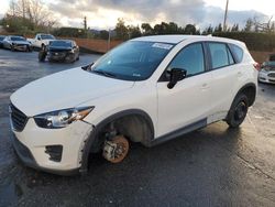 Salvage cars for sale at San Martin, CA auction: 2016 Mazda CX-5 Sport