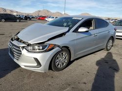 Salvage cars for sale at North Las Vegas, NV auction: 2017 Hyundai Elantra SE