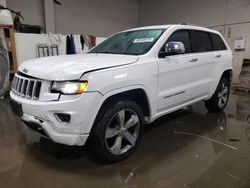 Salvage cars for sale from Copart Elgin, IL: 2015 Jeep Grand Cherokee Overland