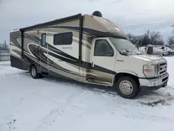 Salvage trucks for sale at Wichita, KS auction: 2013 Ford Econoline E450 Super Duty Cutaway Van