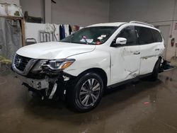 Salvage cars for sale at Elgin, IL auction: 2017 Nissan Pathfinder S