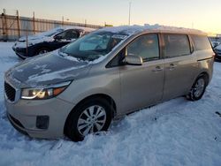 KIA salvage cars for sale: 2016 KIA Sedona LX