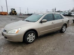 Salvage cars for sale at Oklahoma City, OK auction: 2005 Honda Accord LX