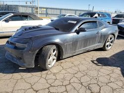 Salvage cars for sale at Dyer, IN auction: 2014 Chevrolet Camaro LT