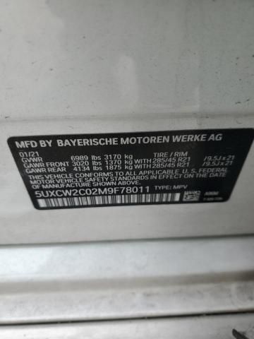 2021 BMW X7 XDRIVE40I