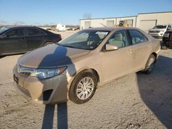 Toyota salvage cars for sale: 2012 Toyota Camry Base