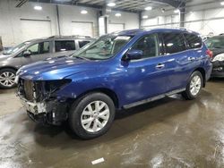 Nissan salvage cars for sale: 2018 Nissan Pathfinder S