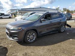 Salvage cars for sale at San Diego, CA auction: 2019 Jeep Cherokee Latitude Plus