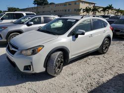 Salvage cars for sale at Opa Locka, FL auction: 2016 Subaru Crosstrek Limited