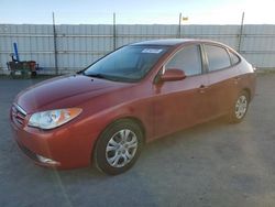 Salvage cars for sale at auction: 2010 Hyundai Elantra Blue