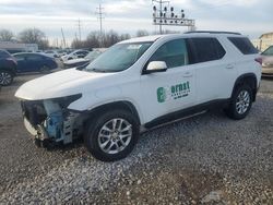 Salvage cars for sale at Columbus, OH auction: 2020 Chevrolet Traverse LT