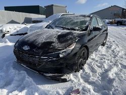 Salvage cars for sale at Montreal Est, QC auction: 2023 Hyundai Elantra SEL