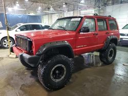 Jeep salvage cars for sale: 2000 Jeep Cherokee Sport