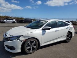 Honda salvage cars for sale: 2017 Honda Civic Touring