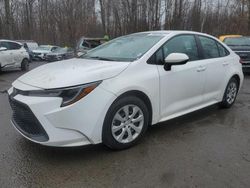 Salvage cars for sale at East Granby, CT auction: 2021 Toyota Corolla LE