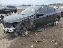 Salvage cars for sale at Houston, TX auction: 2018 Honda Civic LX