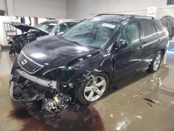 Salvage cars for sale from Copart Elgin, IL: 2007 Lexus RX 350