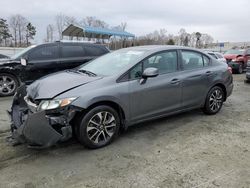 Salvage Cars with No Bids Yet For Sale at auction: 2013 Honda Civic EXL