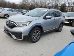 Salvage cars for sale at North Billerica, MA auction: 2021 Honda CR-V Touring