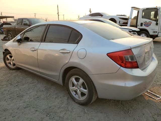 2012 Honda Civic Natural GAS