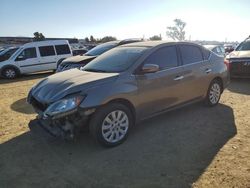 Salvage cars for sale at American Canyon, CA auction: 2016 Nissan Sentra S