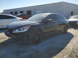 Salvage cars for sale at Jacksonville, FL auction: 2017 Honda Accord Sport