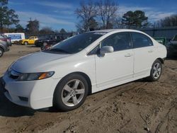 Salvage cars for sale at Hampton, VA auction: 2009 Honda Civic LX-S