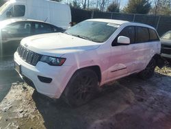 Salvage cars for sale at Waldorf, MD auction: 2017 Jeep Grand Cherokee Laredo