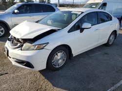 Honda Civic Vehiculos salvage en venta: 2013 Honda Civic HF