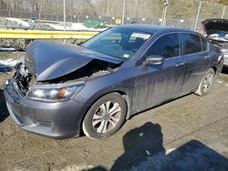 Salvage cars for sale at Waldorf, MD auction: 2015 Honda Accord LX