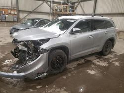 Toyota salvage cars for sale: 2016 Toyota Highlander XLE