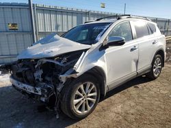 Salvage cars for sale from Copart Dyer, IN: 2017 Toyota Rav4 Limited