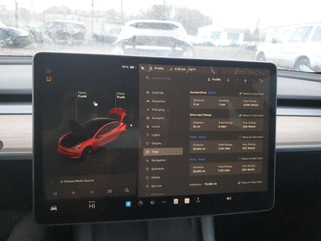 2022 Tesla Model 3