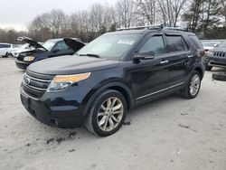 Salvage cars for sale at North Billerica, MA auction: 2012 Ford Explorer Limited