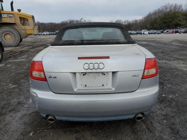 2003 Audi A4 3.0 Cabriolet