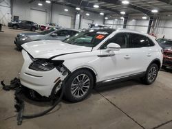 Lincoln Nautilus salvage cars for sale: 2022 Lincoln Nautilus Reserve