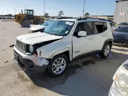 Salvage cars for sale at New Orleans, LA auction: 2015 Jeep Renegade Latitude