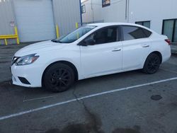 Salvage cars for sale at Vallejo, CA auction: 2018 Nissan Sentra S