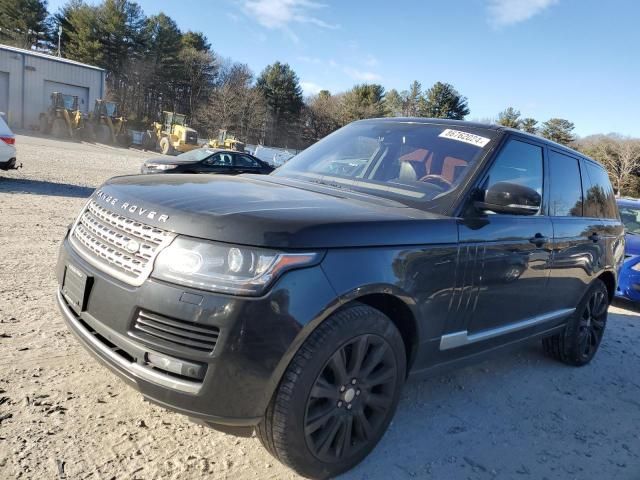 2016 Land Rover Range Rover Supercharged