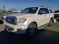 Salvage cars for sale from Copart Portland, OR: 2011 Toyota Sequoia Platinum