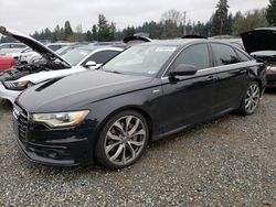 Vehiculos salvage en venta de Copart Graham, WA: 2013 Audi A6 Prestige