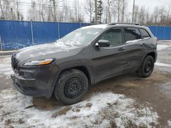 Salvage cars for sale at Moncton, NB auction: 2016 Jeep Cherokee Sport