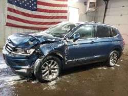 Salvage cars for sale at Lyman, ME auction: 2019 Volkswagen Tiguan SE