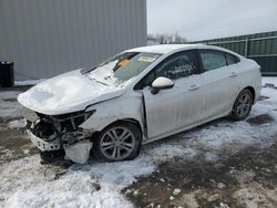 Salvage cars for sale at Duryea, PA auction: 2016 Chevrolet Cruze LT