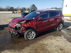 Salvage cars for sale at Shreveport, LA auction: 2017 KIA Sportage LX