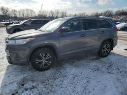 Toyota salvage cars for sale: 2018 Toyota Highlander LE