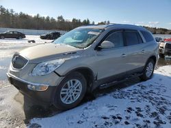 Salvage cars for sale at Windham, ME auction: 2009 Buick Enclave CX